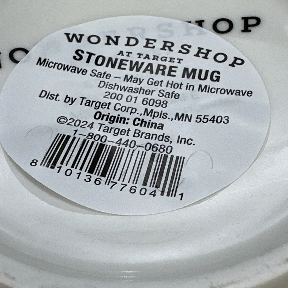 WONDERSHOP Christmas Stoneware 16oz Gingerbread Lookin‎ Like a Snack Coffee Mug